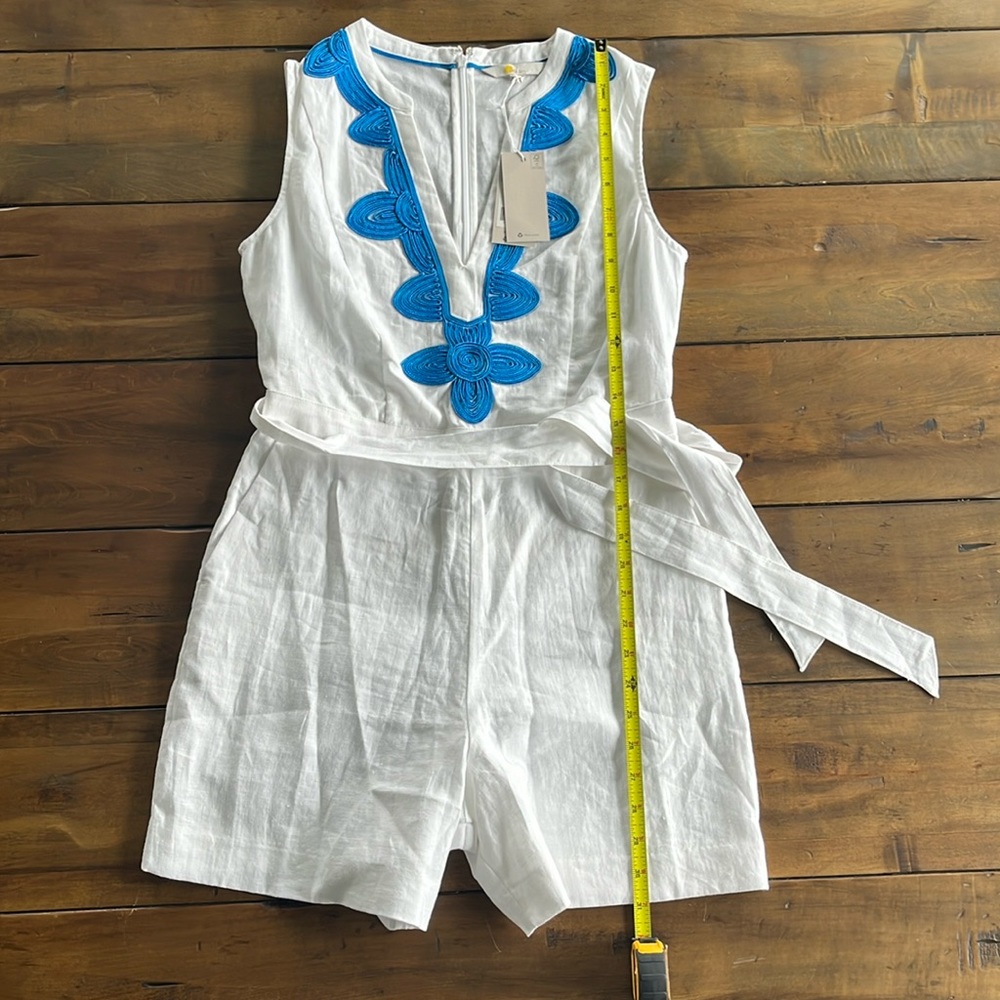 NWT Biden Linen Romper